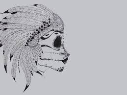 Indian tribal tattoo is now a very popular form of temporary tattoo done on your body in less than 24 hours time. Free Download Red Indian Tribal Tattoo Design Wallpapers Tattoo Design Ideas 1280x960 For Your Desktop Mobile Tablet Explore 44 Native American Design Wallpaper American Indian Wallpaper Borders Indian Wallpaper