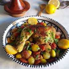 Tajine Au Poulet Olive Carottes Multicolores Gourmandise Assia