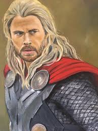 God of Thunder...thor, the Avengers, Marvel Art