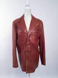 Vintage Remy Leather Jacket Mens 42 Blamm Leather Jacket Men Leather Jacket Jackets