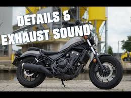 Honda rebel 500 2020 nhập khẩu từ thái lan với hai màu đen và đen xám. 2017 Honda Rebel 500 Details And Exhaust Sound Youtube