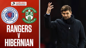 Ianis hagi strike maintains hosts' unbeaten scottish premiership run. Rangers 1 1 Hibernian Late Leveller Sucker Punch For Gers Ladbrokes Premiership Youtube