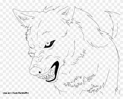 Send me a link to your finished work. Anime Wolf Png Angry Wolf Lineart Transparent Png Download 1013x769 5527252 Pngfind