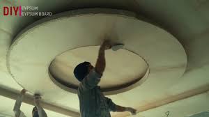 Explore the widest collection of home decoration and construction products on sale. How To Install Modern Gypsum Ceiling Diy Gypsum Gypsum Board Youtube