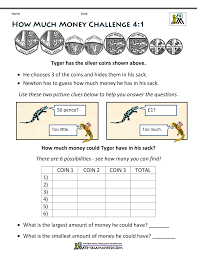 Magnificent maths shop (james maloney) money & measure problems (stephen norwood) pdf. Year 4 Money Challenges