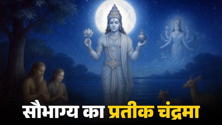 करवाचौथ का चंद्रमा क्यों है सौभाग्य का प्रतीक... देवी लक्ष्मी, सागर मंथन और  शिव-पार्वती से क्या है कनेक्शन - karwa chauth origin and religious  significance of moon in ...
