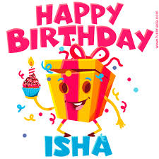 Funny Happy Birthday Isha Gif Download On Funimada Com With tenor, maker of gif keyboard, add popular happy birthday animated gifs to your conversations.