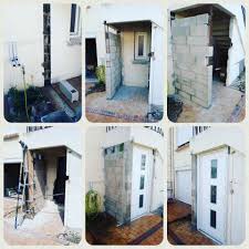 Petite Maconnerie Et Pose De Porte Maconnerie Portes Entree