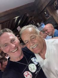 The premier attended by Mark Everton walters Peter bodak ,yolanda who sang  at Gary's funeral service with Van morrisons Ronnie Johnson ..Yolanda  pictured here with her partner