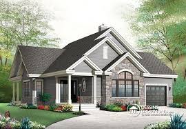 Decouvrez Le Plan 3235 V2 La Romaine 3 Qui Vous Plaira Pour Ses 2 Chambres Et Son Style Transitionnel Craftsman Style House Plans House Plans Craftsman House Plans