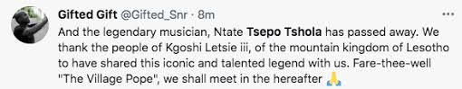 Tshola has been in music for 50 years, during which he has made a name for himself as a pillar of english musician & songwriter, freddy marks has passed away. Dwjfzeshv8aszm