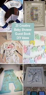 Here are 63+ beautiful, inspirational and cute messages that will make your gift. 20 Creative Baby Shower Guest Book Diy Ideas 2018