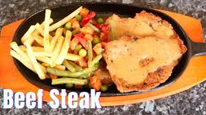 It is a nice, tender cut of meat that marinates and sautés well in a stir fry. Beef Steak Recipe Pakistani In Urdu Hindi Neelo S Kitchen Youtube
