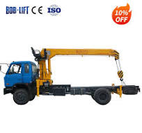 3.2 Ton with 14 Meters Arm Telescopic Boom Truck Mounted Crane