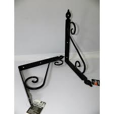 2 X Support Equerre D Etagere En Fer Forge Noir 24cmx19cmx2 2cm Achat Vente Etagere Murale 2 X Support Equerre D Etage Cdiscount