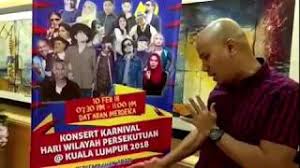 361 likes · 5 talking about this. Promo Konsert Karnival Hari Wilayah Persekutuan 2018 Youtube