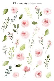 Watercolor floral brushes and background psd. Pink Roses Watercolor Flowers Clipart Commercial Use Floral Watercolor Weddding Bouquets Digital Download Png In 2021 Free Watercolor Flowers Watercolor Flowers Watercolor Flowers Pattern