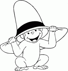 Curious george halloween coloring pages. 11 Pics Of Curious George Halloween Coloring Pages Printable Coloring Home