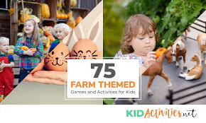 Why not think of these suggestions in terms of a scavenger hunt? 75 Farm Themed Games And Activities For Kids Kid Activities