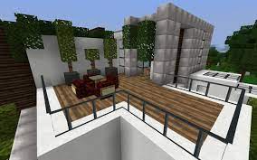 The Vector Residence Minecraft Project Minecraft Balcony Minecraft Projects Minecraft Couch
