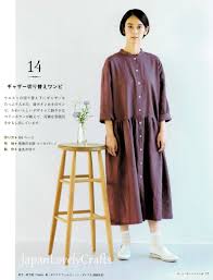 Japanese Sewing Patterns For Women Dress Japanese Style Comfortable Clothing Japanese Easy Sew Japanese Sewing Patterns Clothes For Women Comfortable Outfits