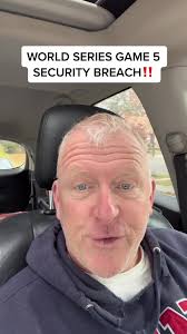 My Brother Dressed As Security to Get into World Series