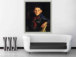 Paintings Reproductions Irish Boy (Thomas Cafferty), 1925 by Robert Henri  (1865-1929, United States)