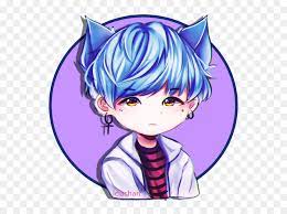 #bangtan #bts #bts fanart #gif #hoseok #j hope #jimin #jin #jungkook #namjoon #pencilcrayon #seokjin #suga #taehyung #they're not exactly fully rendered drawing.more like intense sketches? Bts Fanart Suga Chibi Hd Png Download Vhv