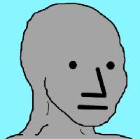 Over 100,000 different wojaks including a folder with high quality transparent pngs to use as a template. Npc Meme Wikipedia