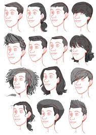 And Now The Men S Catalogue Further Crowd Boy Hair Drawing Drawing Male Hair Guy Drawing
