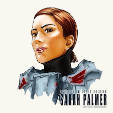 In light of Halo: Spartan Assault coming next month, I&#39;d like to showcase art depicting the UNSC Infinity&#39;s Spartan Commander, Sarah Palmer. - sarah_palmer_by_grandbigbird-d5xf28i