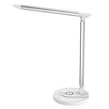 100 led fairy lights with remote control by innotree. Taotronics Qi Wireless Charging Led Desk Lamp In White Bed Bath Beyond
