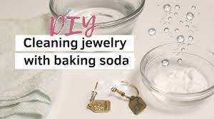 Let it bubble with baking soda. How To Clean Jewelry With Baking Soda Youtube