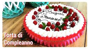 Torta Di Compleanno Semplice Youtube Torte Di Compleanno Semplice Torta Di Compleanno Torte