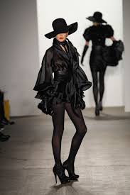 Jad Ghandour Fashion Lil Black Dress Hat Fashion