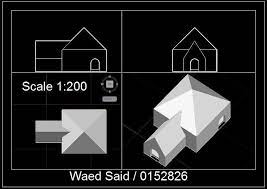 وعد جبريل الرسم المعماري بالحاسوب computer architectural drawing