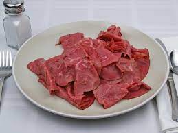 There are 143 calories (on average) in 100 g of pastrami. Calories In 155 Grams Of Pastrami Turkey