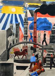 Le Pont 1947 Art Lovers Art Painting