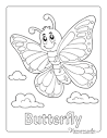 Free Butterfly Coloring Pages for Kids & Adults