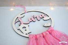 Caça sonhos infantil - passarinho um nome