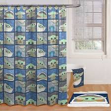 The latest on our store health and safety plans. Star Wars 70 Inch X 72 Inch Baby Yoda Shower Curtain And Hook Set Bed Bath And Beyond Canada Star Wars Bathroom Star Wars Decor Star Wars Baby