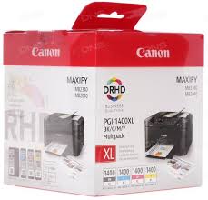 Canon Maxify Pgi 1400xl Bk C M Y Multipack أحبار طابعات كانون Electronic Products Phone