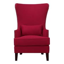 Try tucking one in the corner of a living room to create a cozy reading area or place a pair together in a large bedroom. Red Accent Chairs Chairs The Home Depot
