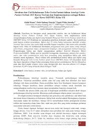 Feb 28, 2021 · soal teks fabel. Pdf Struktur Dan Ciri Kebahasaan Teks Cerita Fantasi Dalam Antologi Cerita Fantasi Terbaik 2011 Karya Various Dan Implementasinya Sebagai Bahan Ajar Siswa Smp Mts Kelas Vii