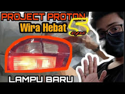 Cara tukar lampu kereta wira. Cara Tukar Lampu Belakang Proton Wira Eps 5 Wira Hebat Protonwira Youtube
