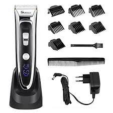 Professional Cordless Hair Clippers For Men Quiet Hair Trimmer For Boys Kids Led Display Personal Ceramic Electric Hair Clippers Hair Clippers Ceramic Hair