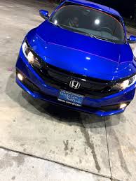 Debut in new boost blue. New Car Honda Civic Sport 2020 Honda Civic Honda Civic Sport Honda