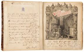 Digtene giver udtryk for h.c. H C Andersen Marie Henriques Picture Book 1868 69 Bruun Rasmussen Auctioneers