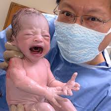 He's a screamers. Meet baby boy Breyden. Congratulations mommy Kaitlyn  Roberto & Family.