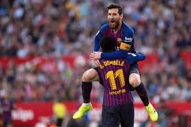 Imparable Messi Metio Tres Golazos En La Victoria Del Barcelona Ante Sevilla Es Lo Que Pasa Lionel Messi Messi Liverpool Fans